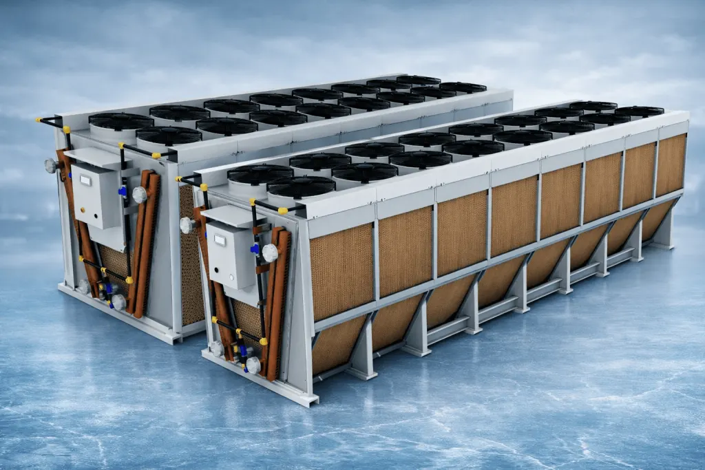 Yüksek kapasiteli dry cooler